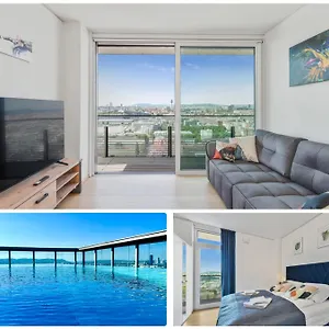 Apartment Luxury Penthouse I Rooftop Pool I Self Check-in, Wien